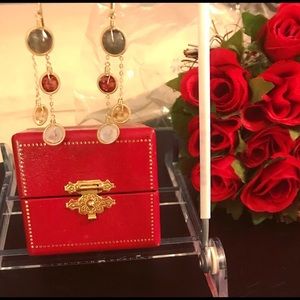 Handmade wire wrap design earth tone stones